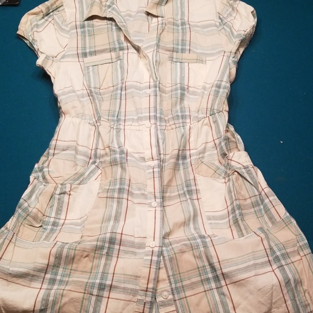 plaid dress